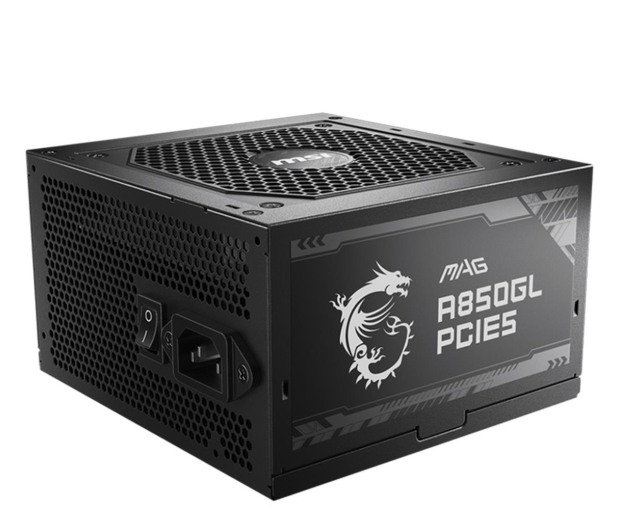 MSI A850GL 850W 80 Plus Gold ATX 3.1 - 1152173 - zdjęcie